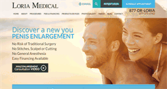 Desktop Screenshot of loriamedical.com